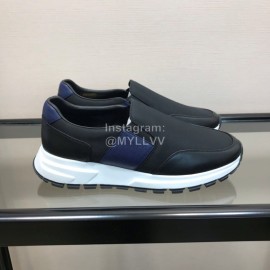 Prada Summer Mesh Cowhide Casual Sneakers For Men 