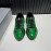 Prada Fashion Cowhide Mesh Sneakers For Men Green