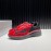 Prada Fashion Cowhide Mesh Sneakers For Men Red