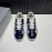 Prada Fashion Cowhide Mesh Sneakers For Men Navy