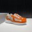 Prada Fashion Cowhide Mesh Sneakers For Men Orange