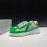 Prada New Cowhide Mesh Sneakers For Men Green
