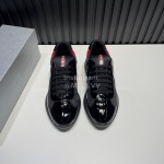 Prada New Cowhide Mesh Sneakers For Men Black