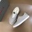 Prada New Cowhide Lace Up Sneakers For Men Gray