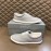 Prada New Cowhide Lace Up Sneakers For Men Gray