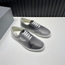 Prada Spring Summer Soft Cowhide Sneakers For Men 