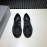 Prada Spring Summer Soft Cowhide Sneakers For Men Black