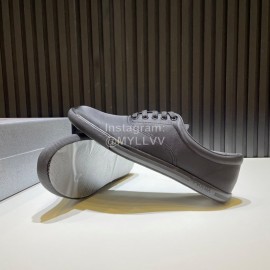 Prada Spring Summer Soft Cowhide Sneakers For Men Black