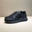 Prada New Calf Leather Mesh Casual Sneakers For Men Black