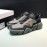 Prada Fashion Thick Rubber Sole Sneakers For Men Gray