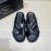Prada Summer Calf Leather Cross Slippers For Men Black