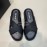 Prada Summer Calf Leather Textile Cross Slippers For Men Black