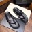 Prada Fashion Leather Webbing Flip Flops For Men