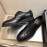Prada Fashion Cowhide Lace Up Shoes For Men Black