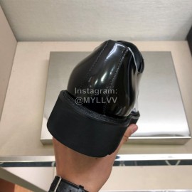 Prada Fashion Cowhide Lace Up Shoes For Men 