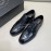 Prada Carved Leather Lace Up Shoes For Men
