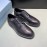 Prada Black Carved Calf Leather Lace Up Shoes For Men