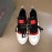 Prada Summer Mesh Leather Casual Sneakers For Men Orange