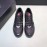 Prada Cowhide Lace Up Sneakers For Men Black