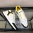 Prada Cowhide Thick Soled Sneakers For Men Yellow