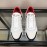 Prada Cowhide Thick Soled Sneakers For Men Red