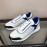 Prada Cowhide Thick Soled Sneakers For Men Blue