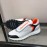 Prada Cowhide Thick Soled Sneakers For Men Orange