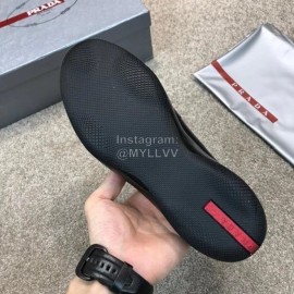 Prada Cowhide Casual Business Sneakers For Men 