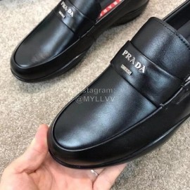 Prada Cowhide Casual Business Loafers For Men 