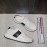 Prada Calf Leather Thick Soled Sneakers For Men White