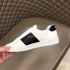 Prada Fashion Cowhide Lace Up Casual Sneakers For Men 