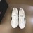 Prada Fashion Cowhide Lace Up Casual Sneakers For Men White