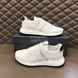 Prada White Mesh Casual Sneakers For Men 