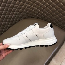 Prada White Mesh Casual Sneakers For Men 
