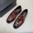 Prada New Cowhide Casual Loafers For Men Brown