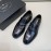 Prada New Cowhide Casual Loafers For Men Black