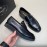 Prada New Cowhide Casual Loafers For Men Black