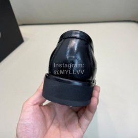 Prada New Cowhide Casual Loafers For Men Black