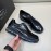 Prada Cowhide Lace Up Thick Soled Casual Shoes For Men 