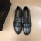 Prada Cowhide Casual Lace Up Business Shoes For Men Gray