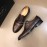 Prada Cowhide Lace Up Business Shoes For Men Coffee