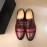 Prada Fashion Cowhide Lace Up Business Shoes For Men Reddish Brown