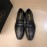 Prada Fashion Black Cowhide Business Shoes For Men 