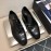 Prada Black Calf Leather Lace Up Business Shoes For Men 