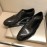 Prada Black Calf Leather Lace Up Business Shoes For Men 