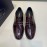 Prada Cowhide Lace Up Casual Business Shoes For Men Reddish Brown