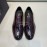 Prada New Cowhide Lace Up Casual Business Shoes For Men Reddish Brown