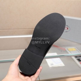 Prada New Cowhide Casual Business Shoes For Men Black