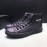 Prada Fashion Cowhide High Top Casual Shoes For Men Black