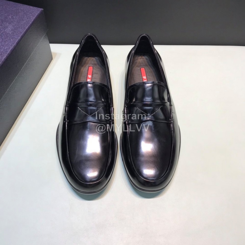 Prada Fashion Calf Leather Business Shoes For Men 